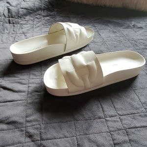 Slide on slippers